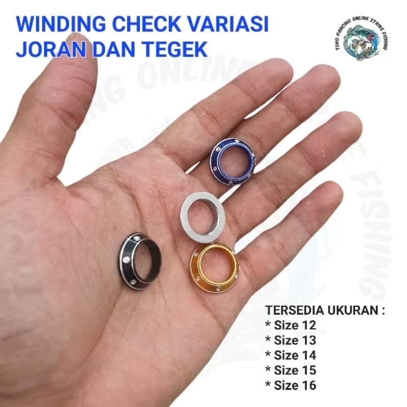 WINDING CHECK UNTUK VARIASI CUSTOM TEGEK DAN JORAN PANCING HARGA PER 1 BIJI