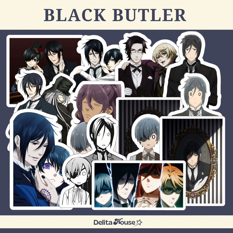 

Sticker Anime Black Butler sebastian ciel