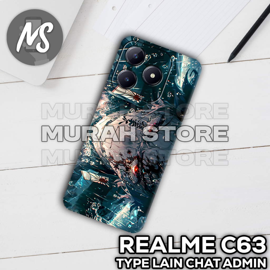 Softcase karet Realme C63 /MS11/motif Anime/case Realme C63/casing Realme C63 /silikon