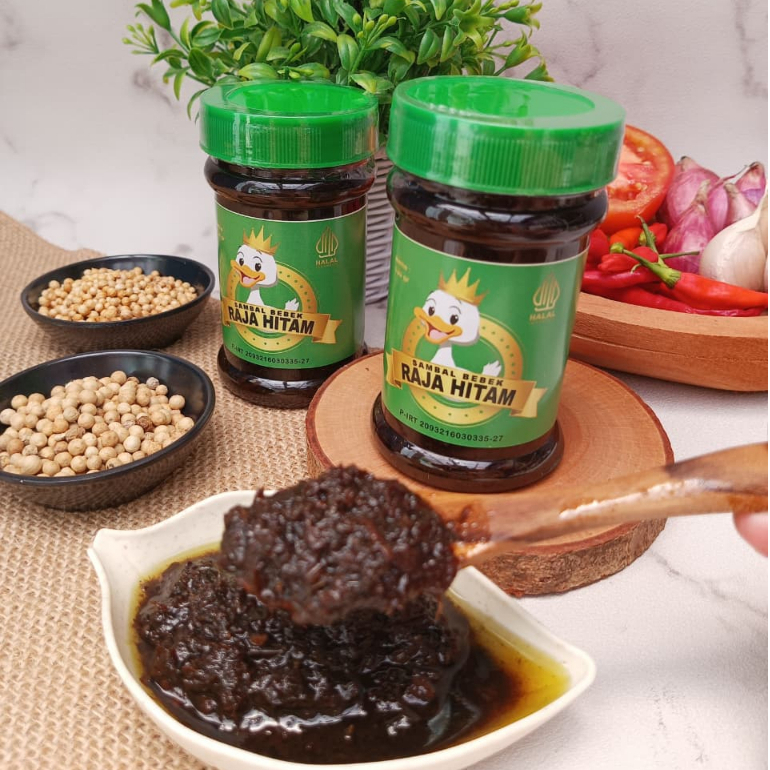 

Sambel bebek raja hitam / bubu ireng khas madura 130g frozen