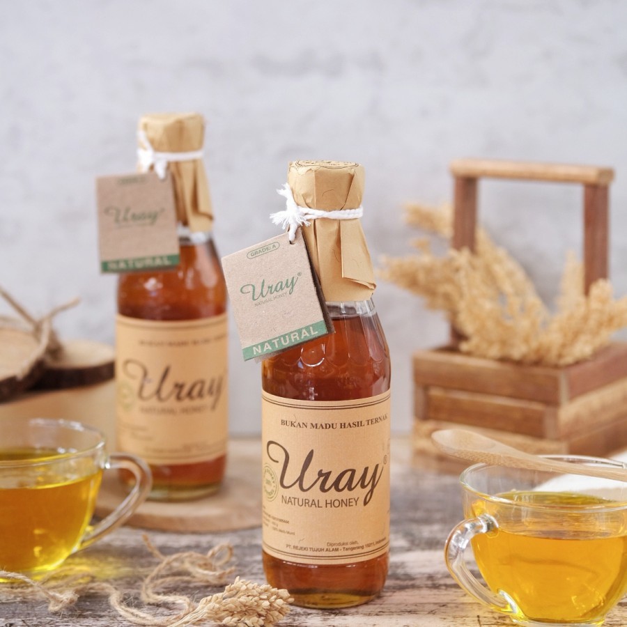 

Madu Uray Hutan Asli 450gr | Lebah Apis Dorsata | Raw Wild Honey