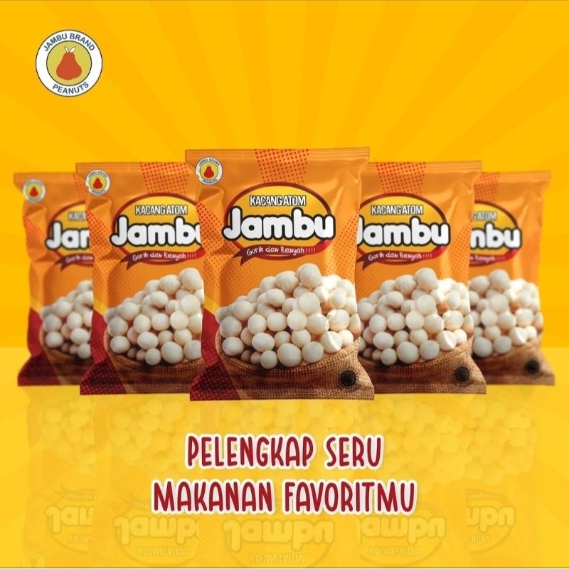 

KACANG ATOM CAP JAMBU || JAWARA SNACK