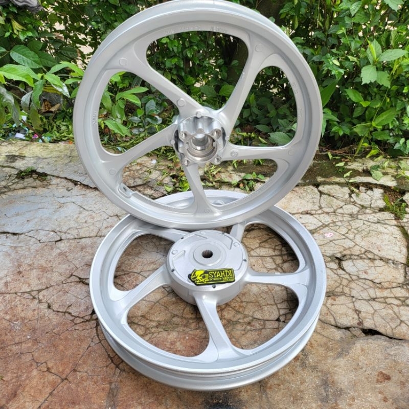VELG NOUVO SX NOUVO ELEGAN ORIGINAL YAMAHA SILVER