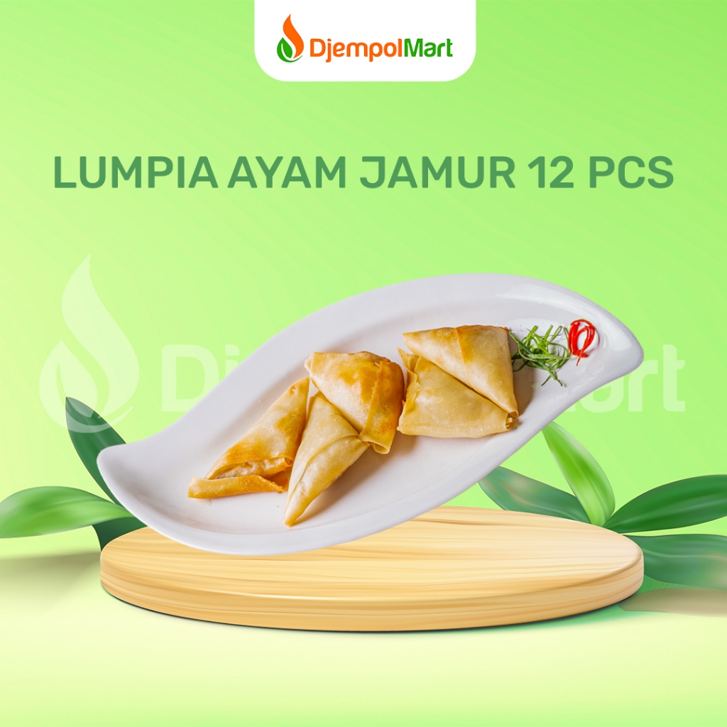 

Lumpia Ayam Jamur per pack isi 12 pcs