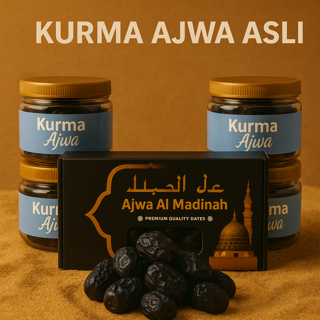 

Sogut Fresh Kurma Ajwa Asli / Kurma Nabi Super Asli Madinah Oleh Oleh Haji dan Umroh