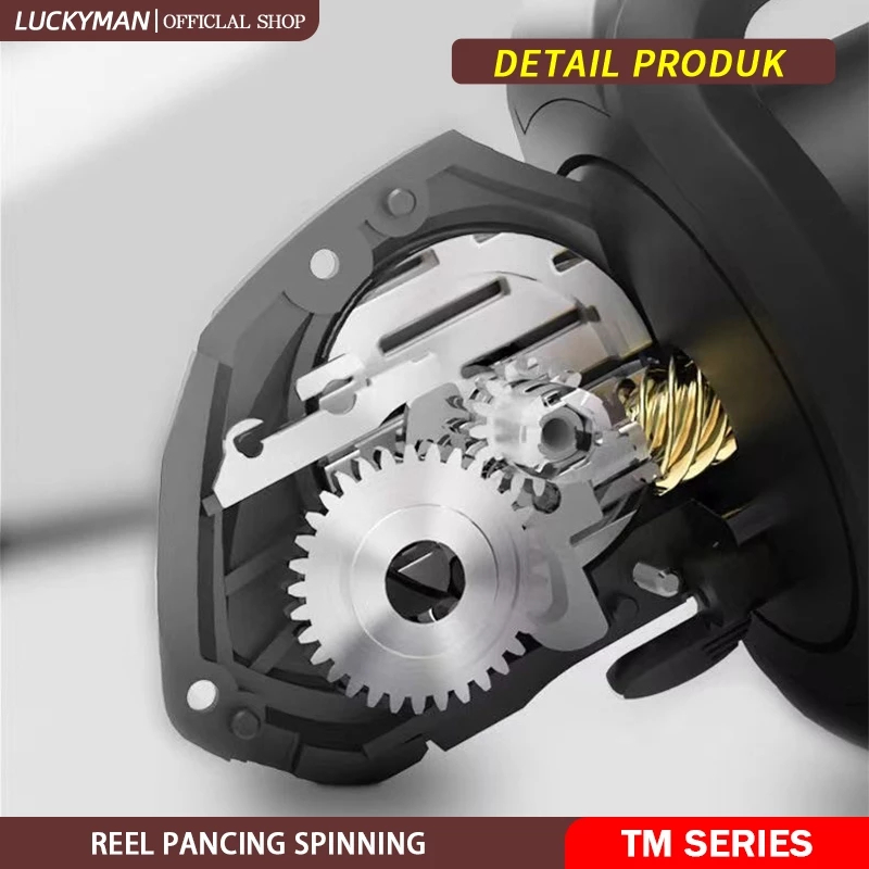 TERBARU SHIMANO Asli Besi Fishing Reel Drag 30kg Spinning Rod Reel, Mesin REEL Pancing Reel Murah