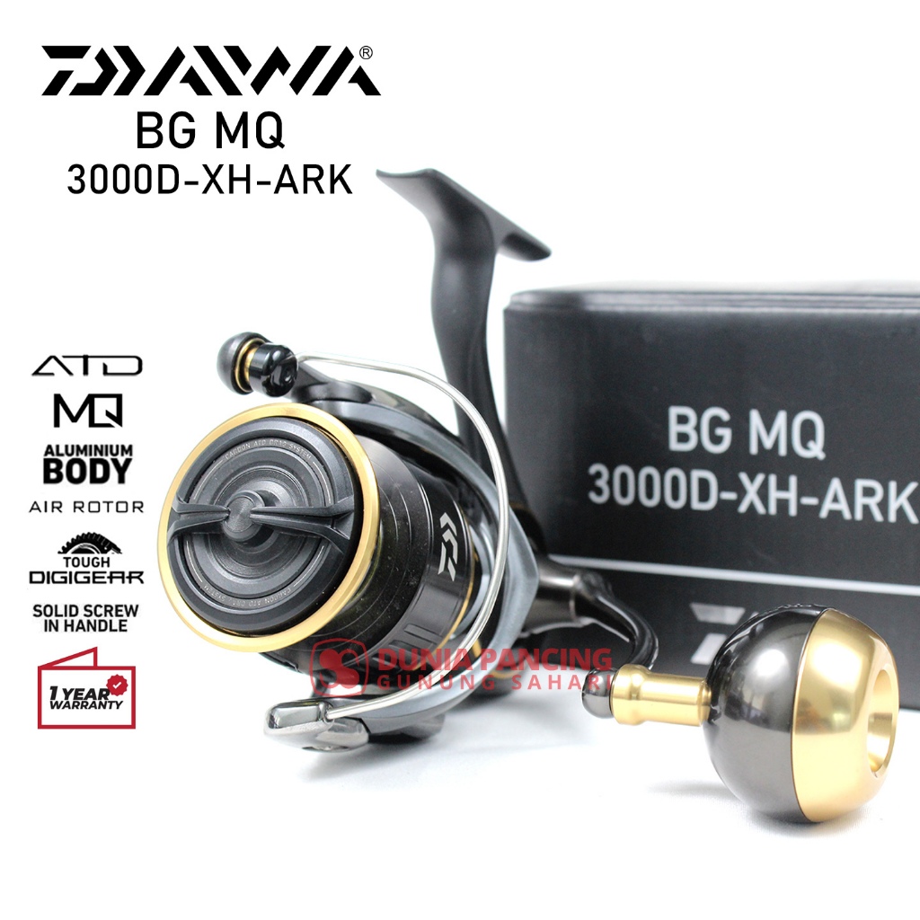 Reel Spinning Daiwa BG MQ 3000D-XH-ARK