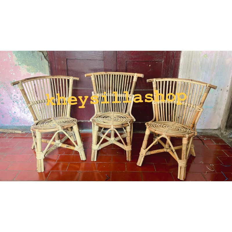 KURSI DINGKLIK SANDARAN / KURSI ROTAN / KURSI TERAS / KURSI ANAK