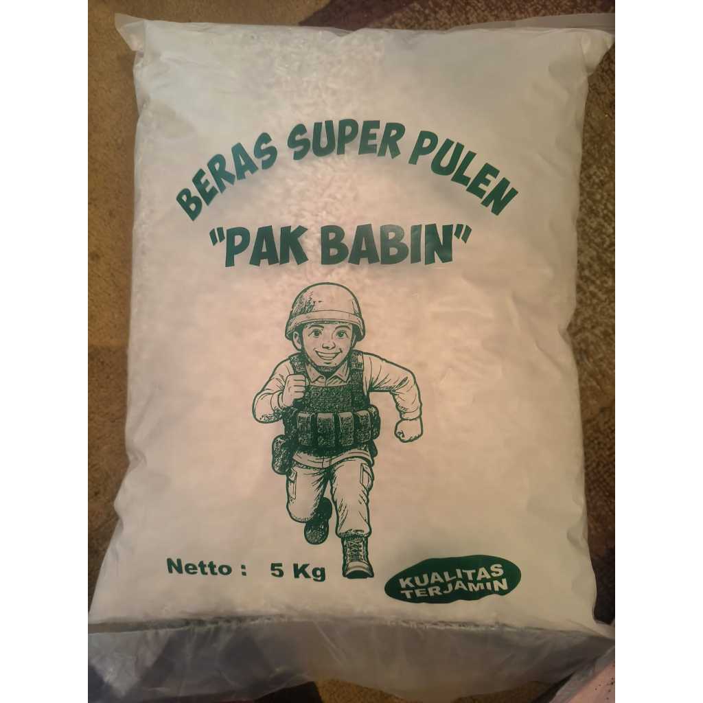 

Beras Super Puleen "Pak Babin" 5 Kg Kualitas Terjamin