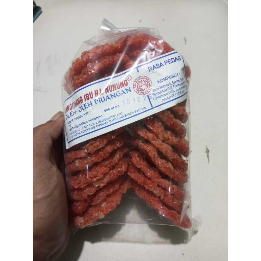 

Rengginang Mentah Khas Bandung/Rengginang Pedas