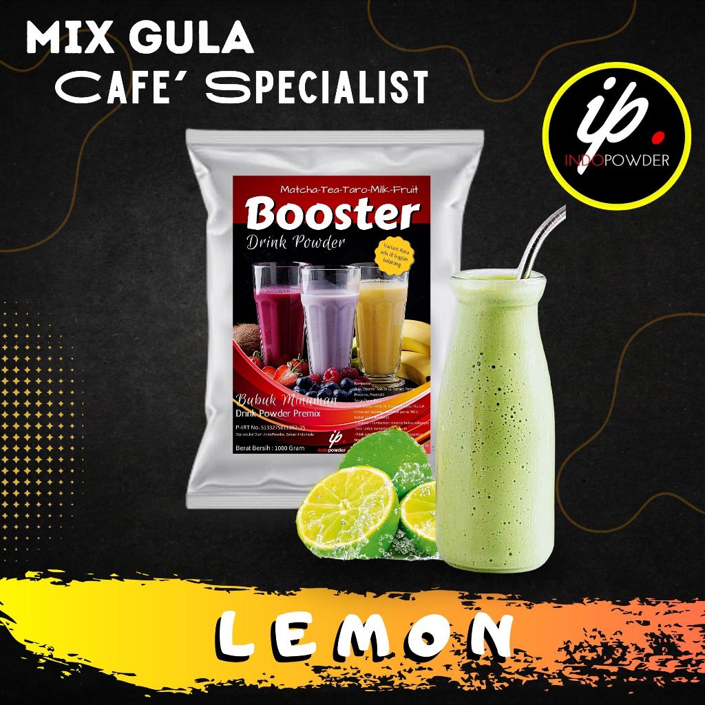 

IP Jakarta - Bubuk Minuman Rasa LEMON 1Kg untuk Cafe, Resto, Waralaba dan Minuman Kekinian