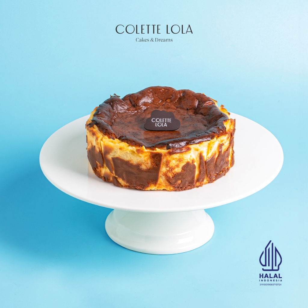 

Kue / Cake Colette Lola OG Burnt Cheese Cake - Round 16cm