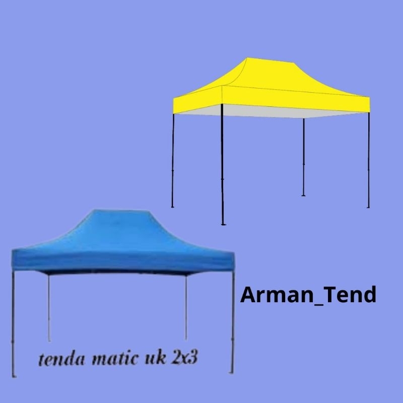 TENDA LIPAT UKURAN 2X3M/TENDA JUALAN/TENDABAZAR2X3M