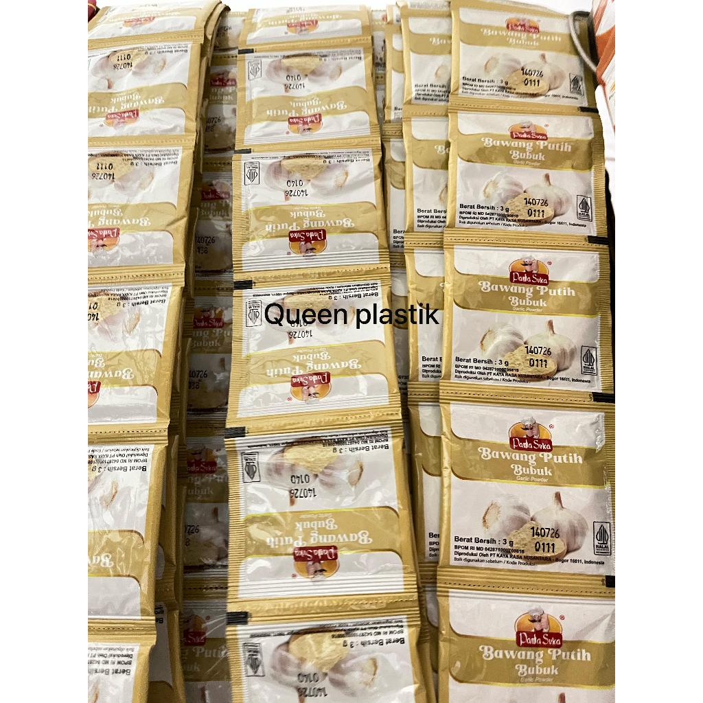 

Bubuk Bawang Putih 1 Renceng Isi 12 pcs