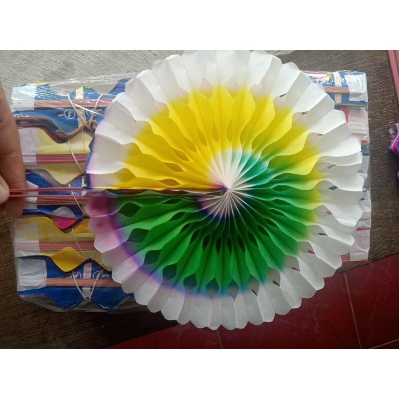 mainan jadul kipas kertas