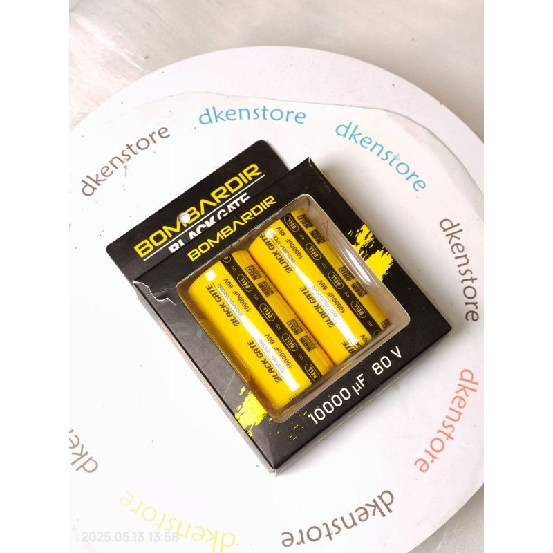 Elko Kapasitor Bell BGR Bombardir 10000 uf 80v ori sepasang
