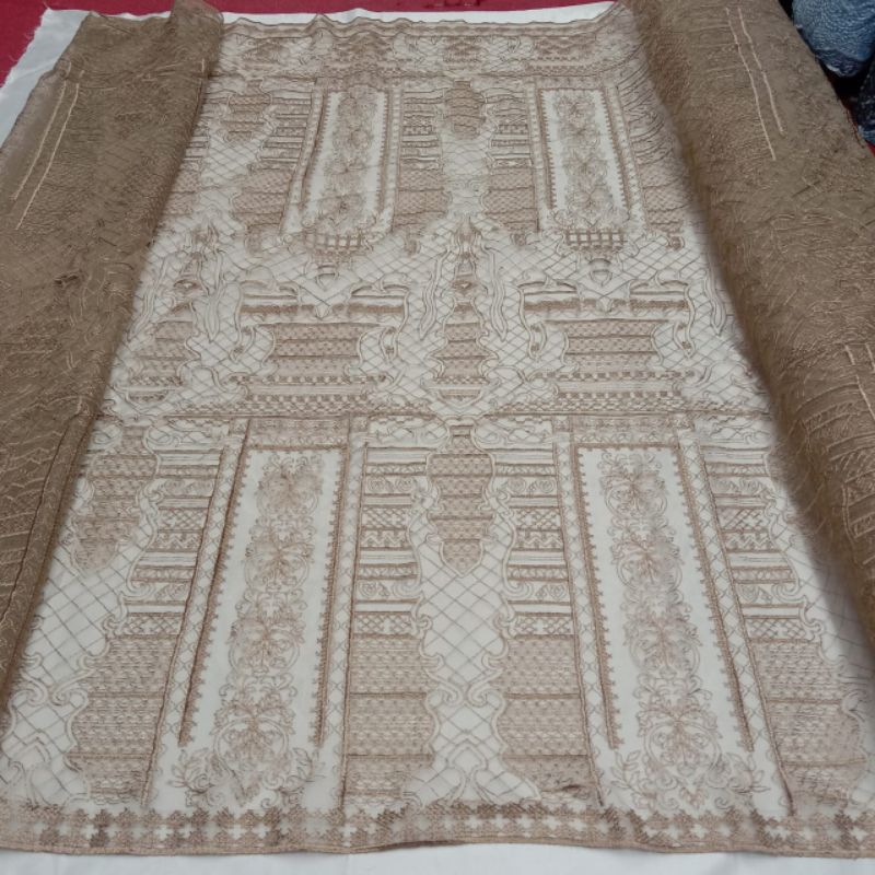 Kain tulle sapto terbaru Murah /kain kebaya sapto/kain brukat sapto