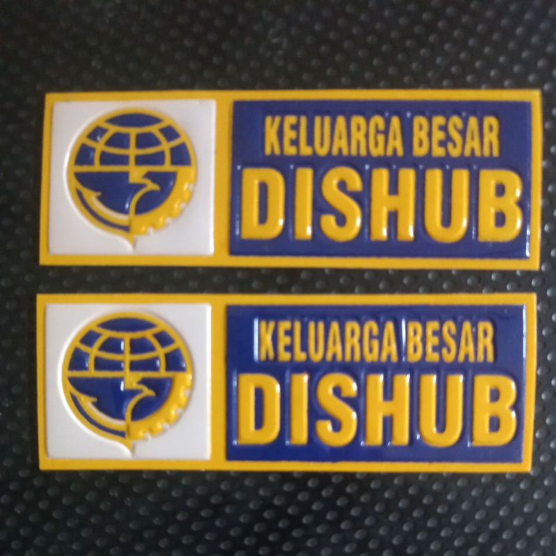 

stiker embos Nopol Dishub(isi satu pasang)