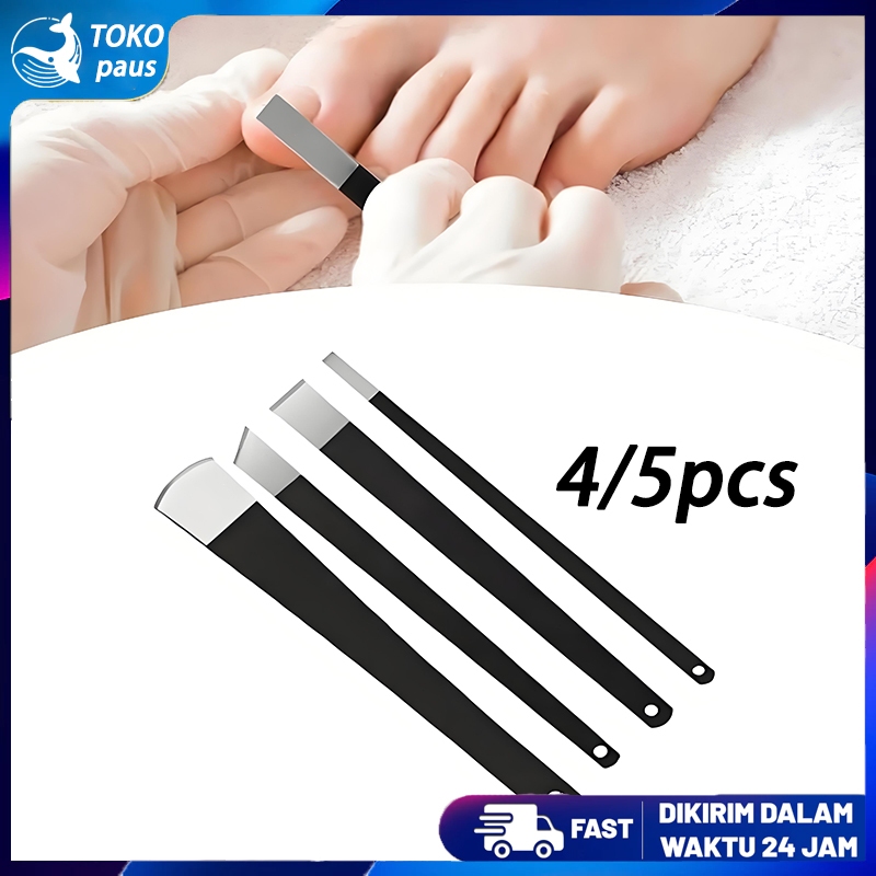 Pisau kuku cantengan4/5pcs set pisau kuku cantengan / manicure pedicure tools Set
