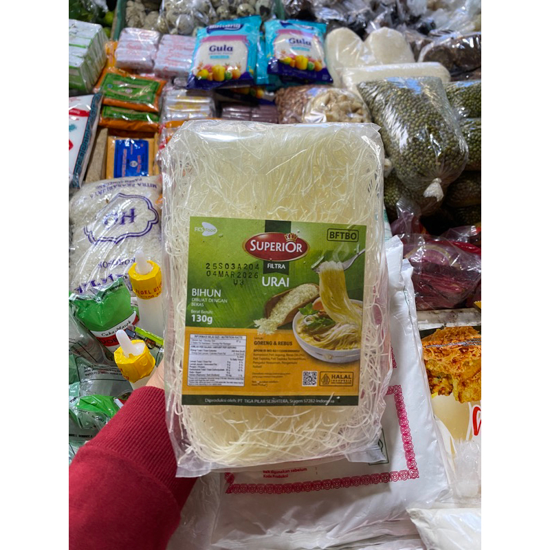 

Bihun beras superior untuk goreng & rebus
