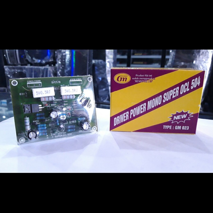 KIT RANGKAIAN DRIVER POWER MONO SUPER OCL 504 GM 023