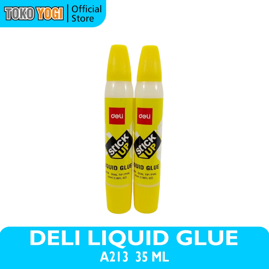 

DELI LIQUID GLUE 35ml DUAL TIP A21310 || LEM CAIR