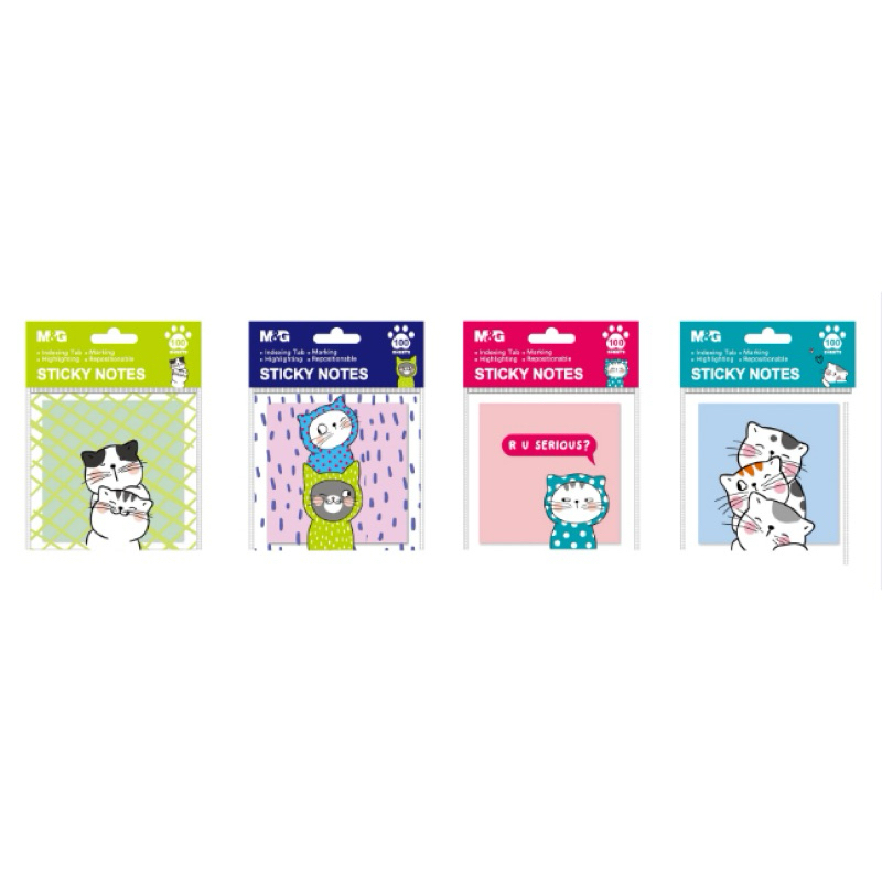 

M&G Sticky Note So many cat / memo