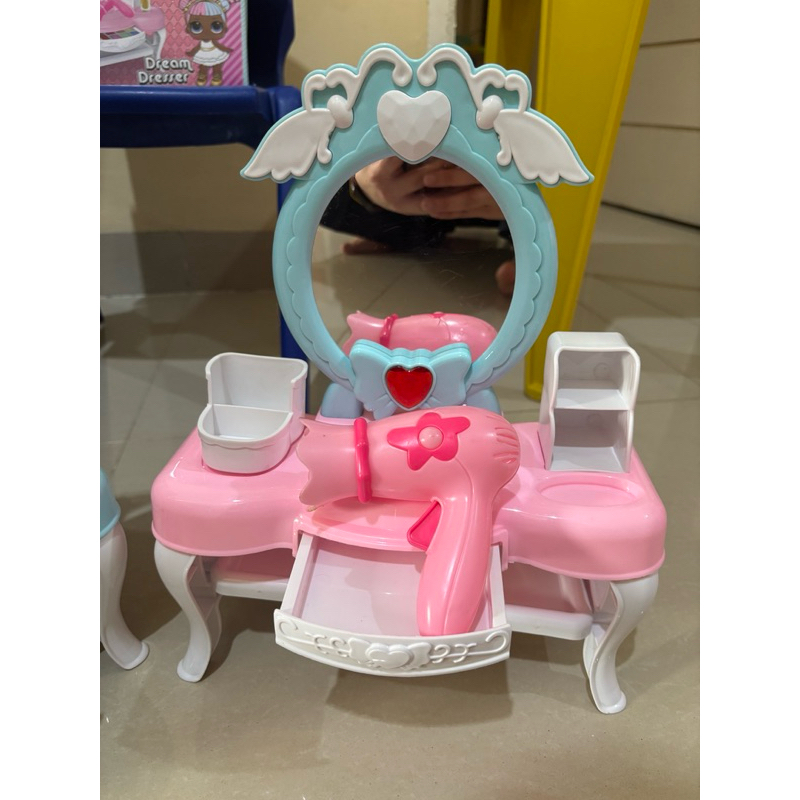 Preloved Mainan Meja Rias Anak