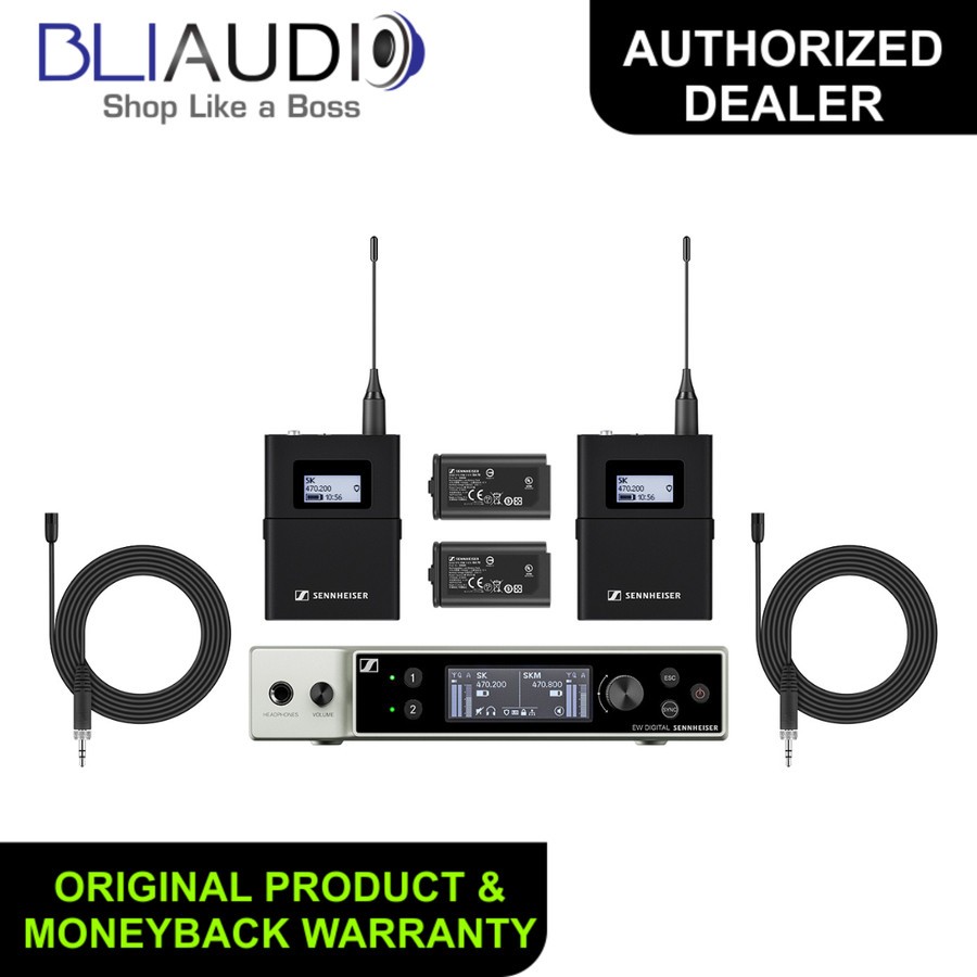 SENNHEISER EWDX MKE 2 Set – Microphone Lavalier Wireless Set EW-DX EW DX