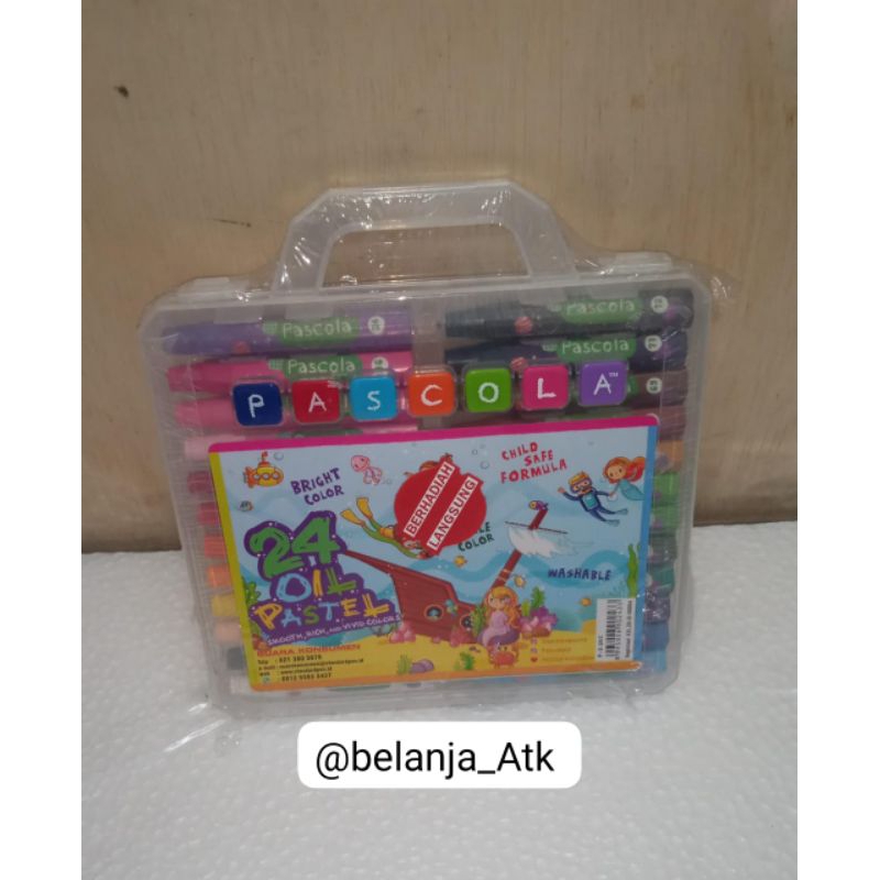 

CRAYON / OIL PASTEL PASCOLA 24 WARNA