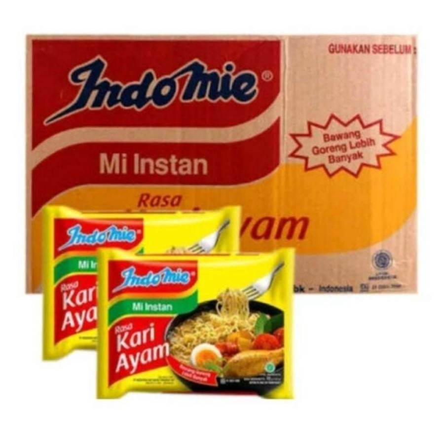 

INDOMIE KARI AYAM 1 DUS ISI 40 Pcs