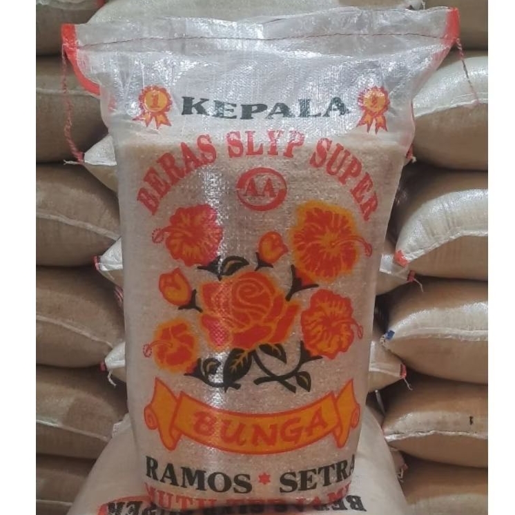 BERAS CAP BUNGA MAWAR 50Liter