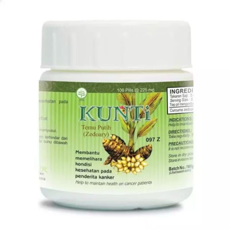 

kunti isi 100 pil kanker & tumor jamu borobudur herbal