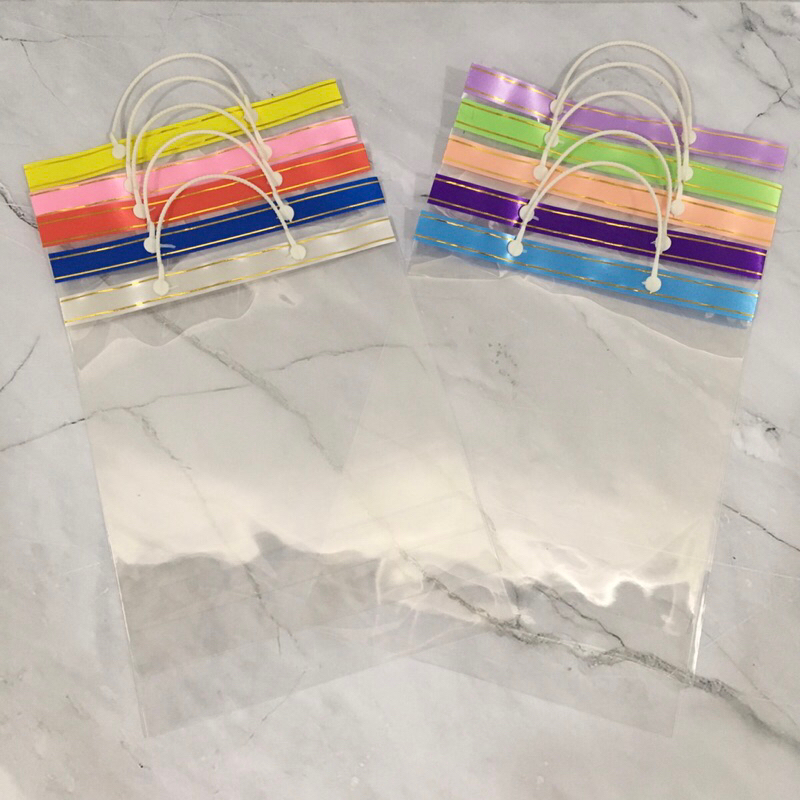 

10pcs Plastik Ulang Tahun Plastik Snack Plastik Bingkisan Plastik Goodie Bag ukuran 20x25cm