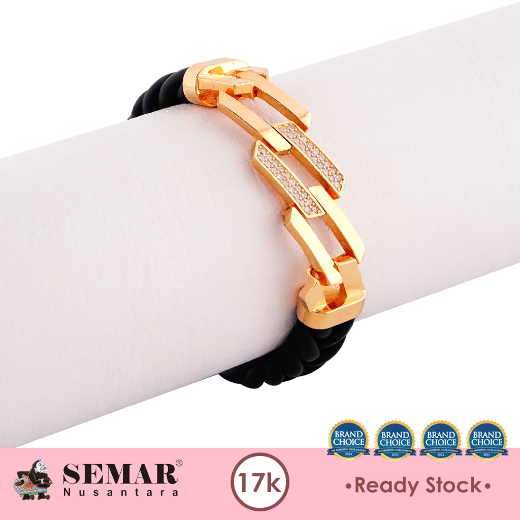 Gelang Emas Tali Velma Shine Gold 17K Semar Nusantara