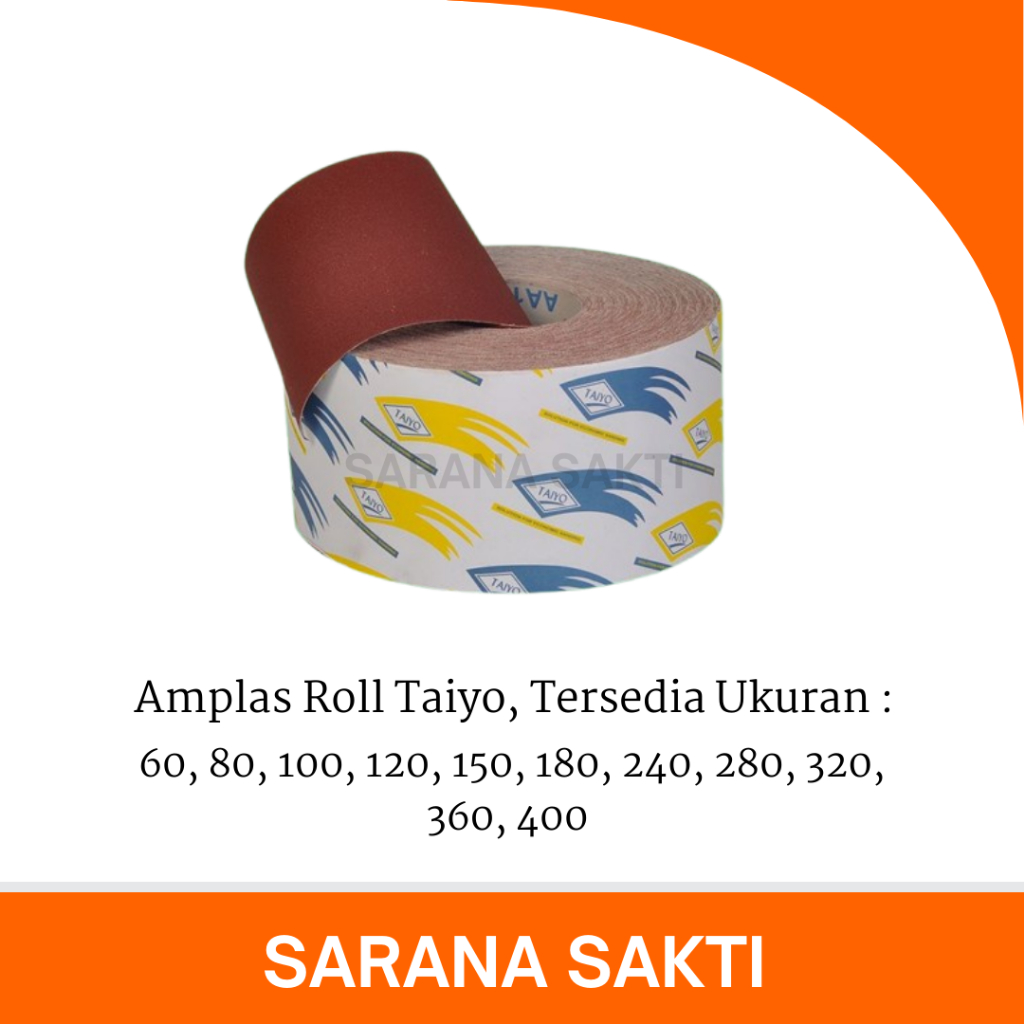 Amplas Roll Taiyo | Taiyo BANGUNAN Amplas Roll Kain