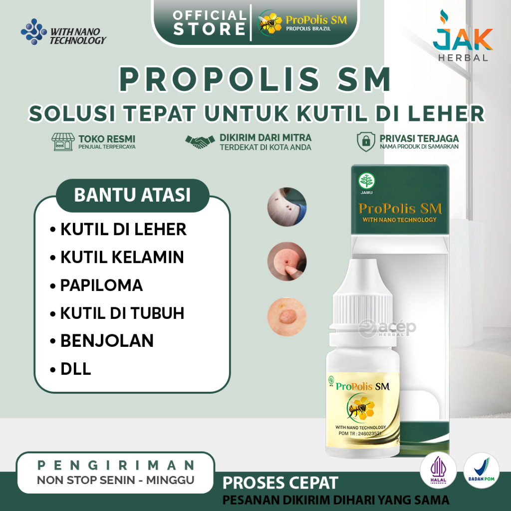 Obat Kutil di Leher, Kutil Kelamin, Perontok Kutil di Kulit, Papiloma, Skin Tag, Obat Oles Kutil, Ob