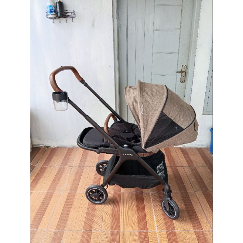 Stroller Nuna Triv Free Cup Holder Preloved Sudah Laundry Siap Pakai