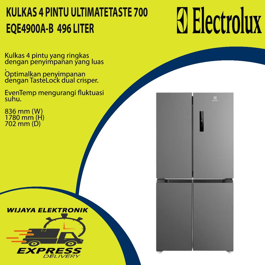 Kulkas 4 Pintu Electrolux EQE4900A - Kapasitas 496 Liter Inverter