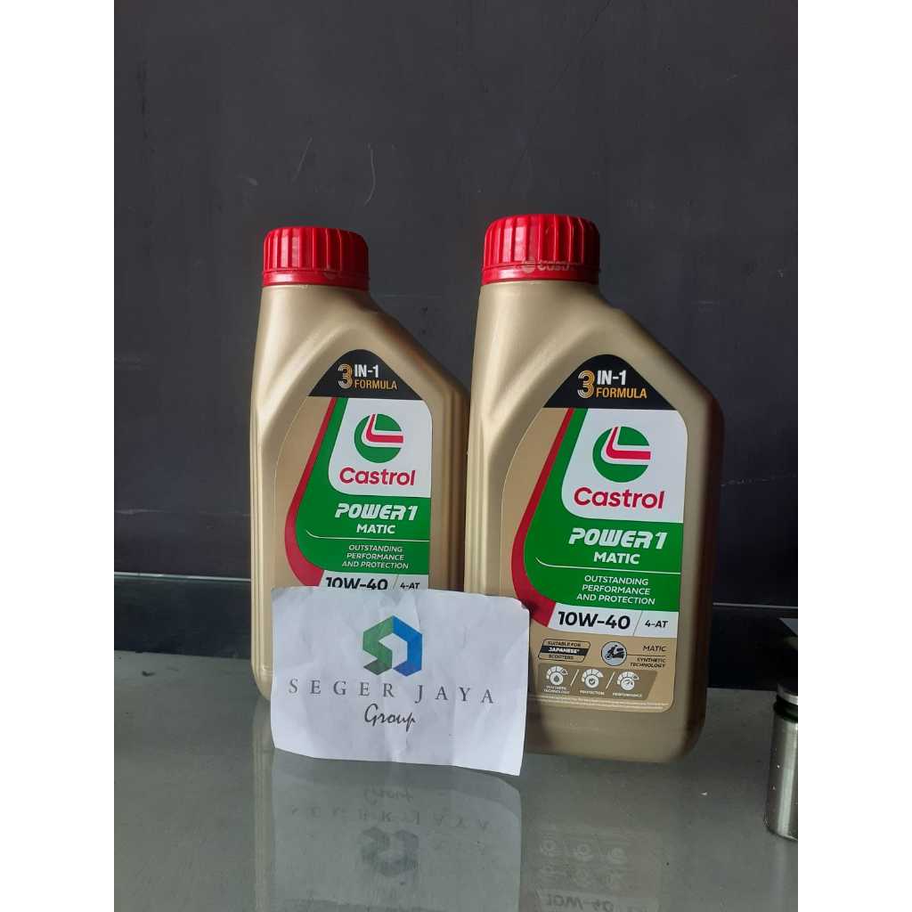OLI MESIN CASTROL 10W-40 (0,8LITER)