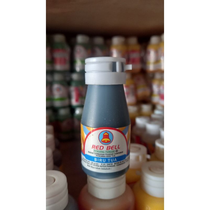 

pewarna biru tua Red Bell 30gram/ Pewarna makanan