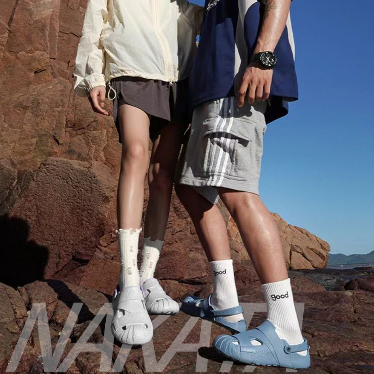 Sepatu Sandal Clog Runner Unisex Pria Wanita Karet Jelly Import Sepatu Sandal Pria Karet Sporty