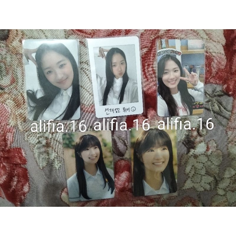 WTS Pc Photocard Im Sol Kim Hyeyoon Lovely Runner Sunjae Imsol Pob Pre Order Benefit Seoul Offline O