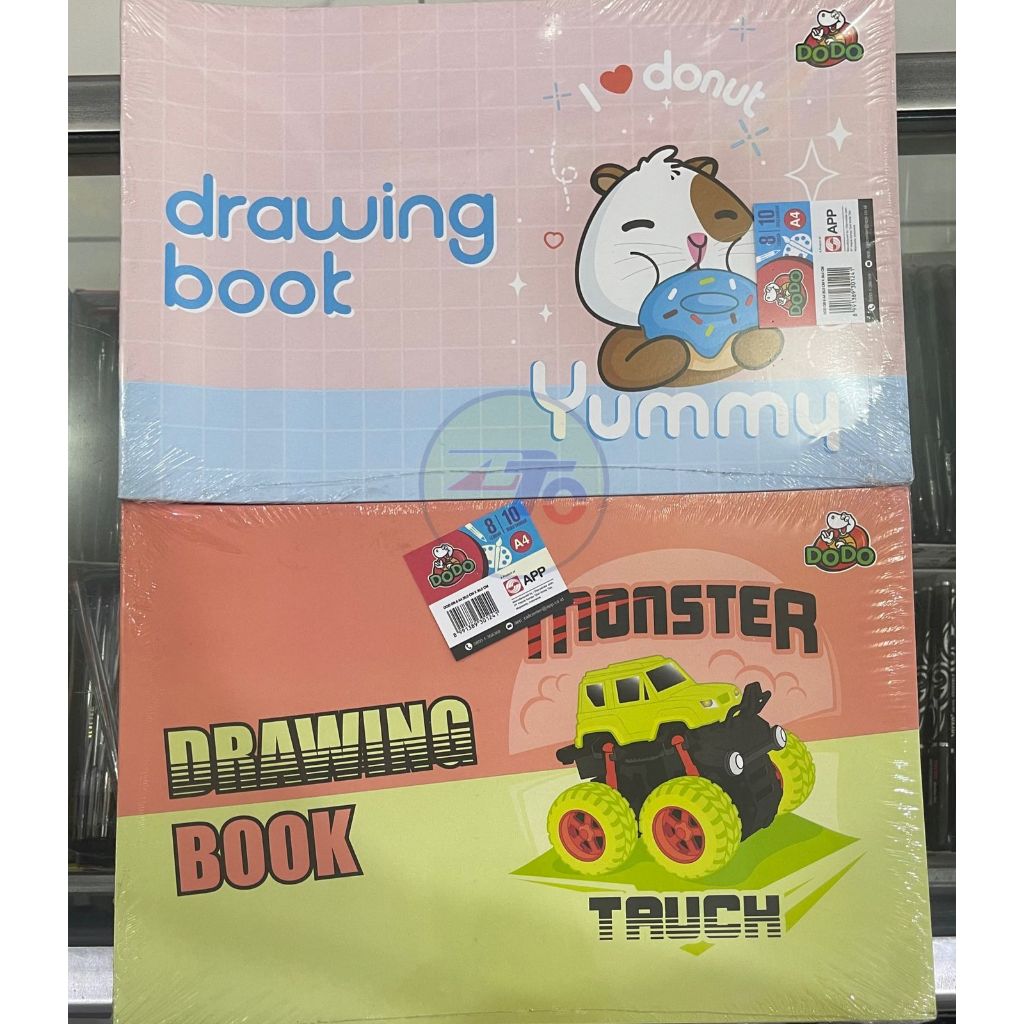 

BUKU GAMBAR DODO A4 / BUKU GAMBAR ANAK / BUKU GAMBAR TK-SD / BUKU GAMBAR LUCU (PACK)
