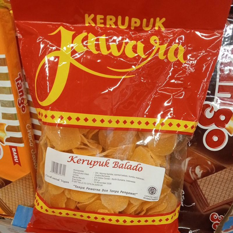 

Jawara Kerupuk Balado 200g