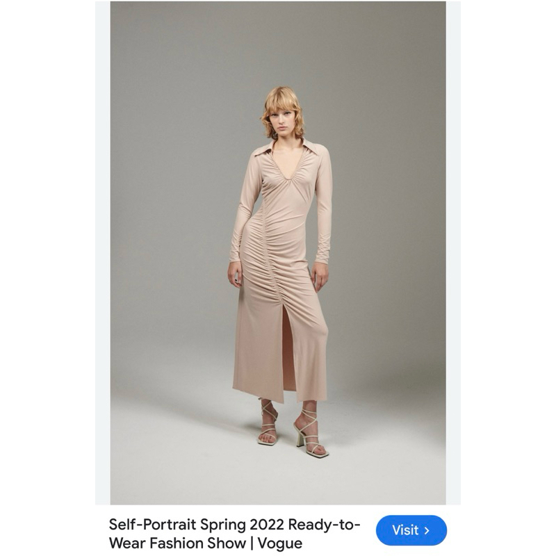 Self Portrait midi dress