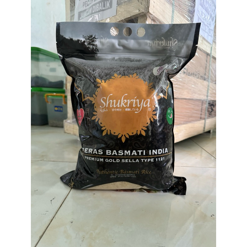 

Shukriya Beras Basmati Long 5kg
