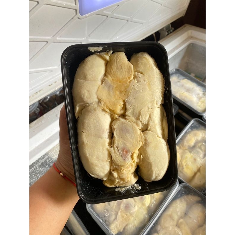 

Durian kupas medan sibolga manis legit box hitam 500g kirim instan