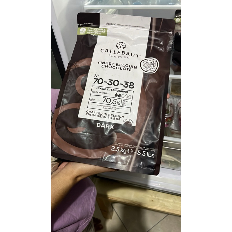 

Callebaut Dark chocolate couverture 70%