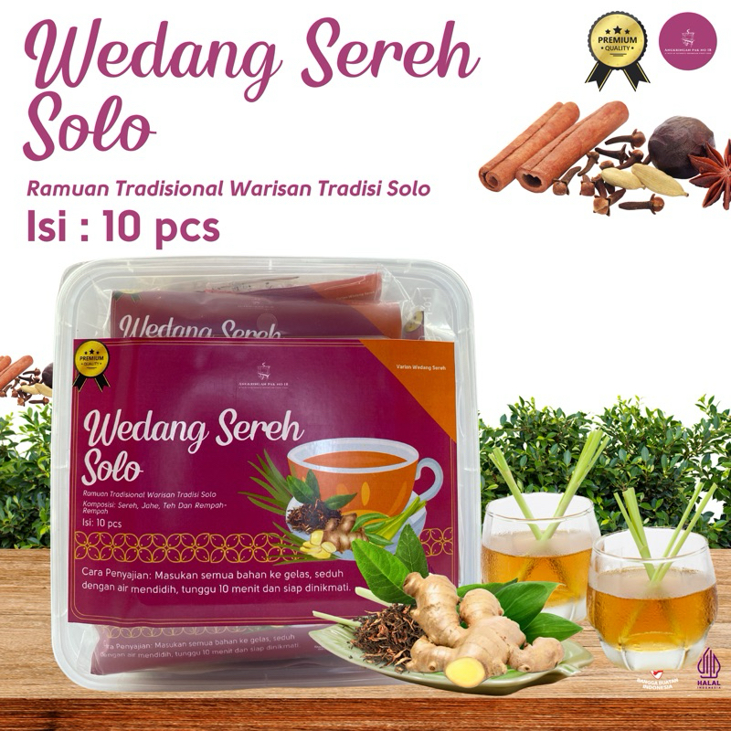 

Wedang Sereh Khas Solo Rempah Komplit Gula Batu Sereh Jahe Teh Termurah Di Shopee Premium Rempah Herbal Tradisional Cocok Wedangan Angkringan